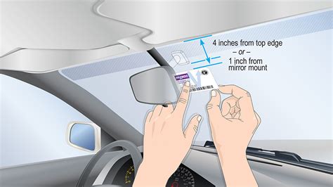 rfid tag in 2019 lexs rx350 windshield placement|Toll Transponder Placement .